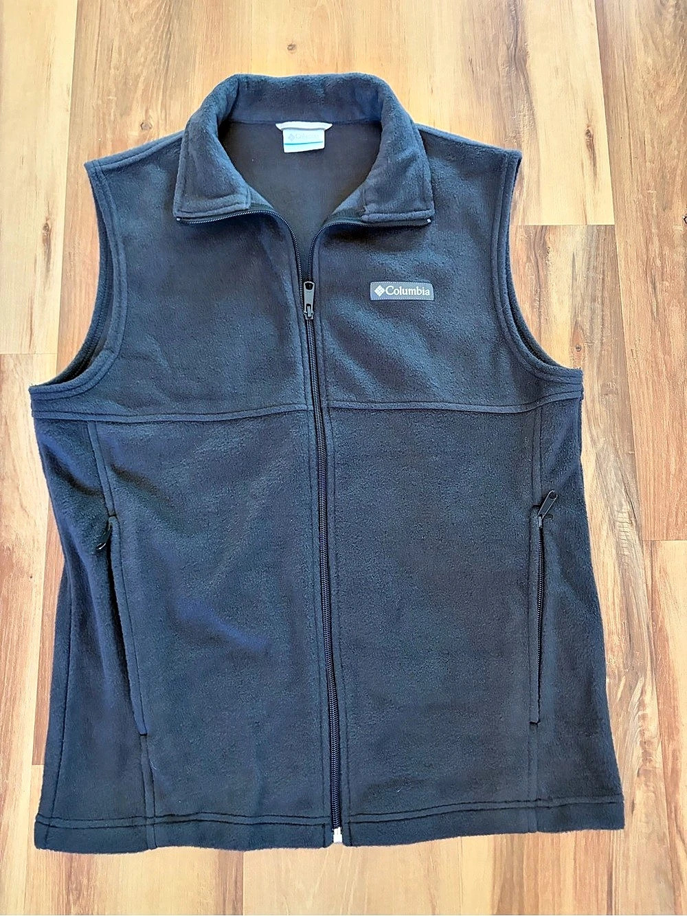 Columbia Benton Springs Fleece Vest Women’s Black Size Small